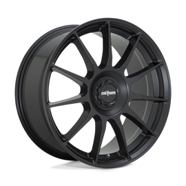 Rotiform R168 DTM Wheel 19x8.5 5x108/5x114.3 35 Offset - Satin Black