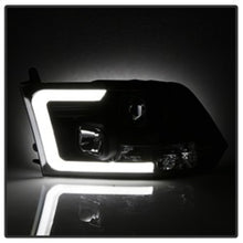 Cargar imagen en el visor de la galería, Spyder 09-16 Dodge Ram 1500 Version 2 Headlights Light Bar DRL Black PRO-YD-DR09V2-LBDRL-BK