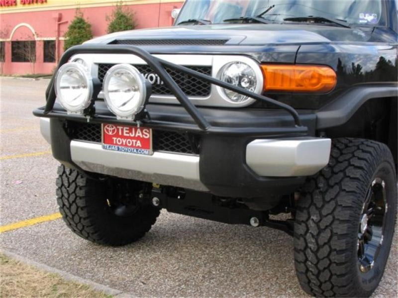 N-Fab Pre-Runner Light Bar 06-17 Toyota FJ Cruiser - Tex. Black