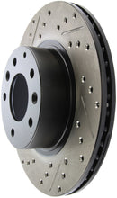 Cargar imagen en el visor de la galería, StopTech Slotted &amp; Drilled Sport Brake Rotor