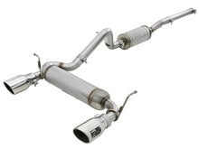 Cargar imagen en el visor de la galería, aFe Rebel Series 2.5in 409 SS Cat-Back Exhaust w/ Polished Tips 07+ Jeep Wrangler (JK) V6 3.6L/3.8L