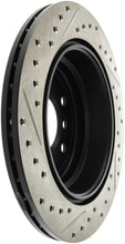 Cargar imagen en el visor de la galería, StopTech 9/07-09 BMW 328 / 06 BMW 325 E90 AWD Slotted &amp; Drilled Left Rear Rotor