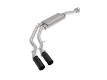 Load image into Gallery viewer, aFe Rebel 3in 409 SS Cat-Back Exhaust 2021 Ford F-150 V6 2.7L/3.5L (tt)/V8 5.0L w/ Black Tips