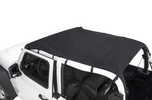 Cargar imagen en el visor de la galería, Rugged Ridge Savannah Brief Top Diamond Black 10-18 Jeep Wrangler JL 2-Door