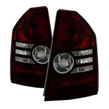 Cargar imagen en el visor de la galería, Xtune Chrysler 300 2008-2010 OEM Style Tail Lights -Red Smoked ALT-JH-C308-OE-RSM