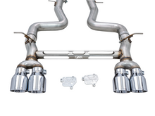 Cargar imagen en el visor de la galería, AWE Tuning BMW F8X M3/M4 Track Edition Catback Exhaust - Chrome Silver Tips