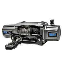 Cargar imagen en el visor de la galería, Superwinch 12000 LBS 12V DC 3/8in x 80ft Synthetic Rope SX 12000SR Winch - Graphite