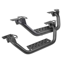 Cargar imagen en el visor de la galería, Go Rhino Dominator Extreme D6 SideSteps - Tex Blk - 4in Drop Down Steps (Pair)
