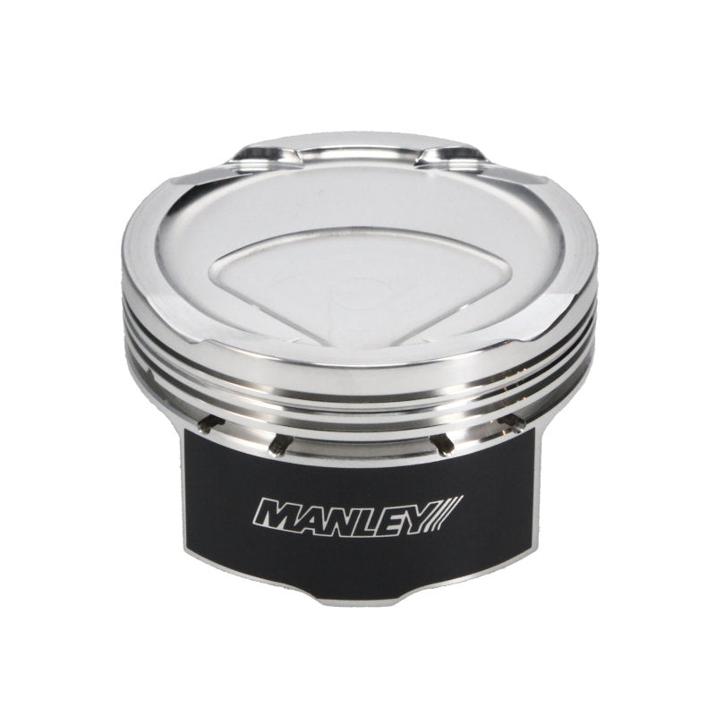 Manley 2013+ Subaru BRZ (FA20) 86.25mm Bore 11.4cc Dish Platinum Series Piston Set w/ Rings