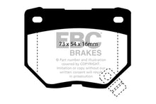 Cargar imagen en el visor de la galería, EBC 89-95 Nissan Skyline (R32) 2.6 Twin Turbo GT-R Yellowstuff Rear Brake Pads