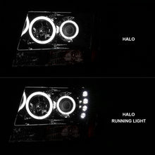 Cargar imagen en el visor de la galería, ANZO 2007-2013 Chevrolet Avalanche Projector Headlights w/ Halo Chrome