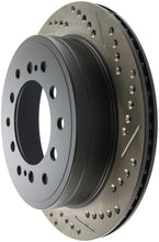 Cargar imagen en el visor de la galería, StopTech Slotted &amp; Drilled Sport Brake Rotor