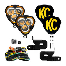 Load image into Gallery viewer, KC HiLiTES 18-23 Jeep JL/JT/4xe FLEX ERA 3 2-Light Sys Pillar Mount (40W Combo Beam)