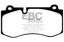 Cargar imagen en el visor de la galería, EBC 07-08 Mercedes-Benz CL550 5.5 Redstuff Front Brake Pads