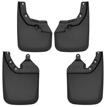 Cargar imagen en el visor de la galería, Husky Liners 16-22 Toyota Tacoma w/ OE Fender Flares Front and Rear Mud Guards - Black