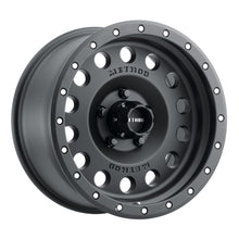 Cargar imagen en el visor de la galería, Method MR307 Hole 17x8.5 0mm Offset 5x5 94mm CB Matte Black Wheel