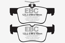 Cargar imagen en el visor de la galería, EBC 13+ Ford Fusion 1.6 Turbo Yellowstuff Rear Brake Pads