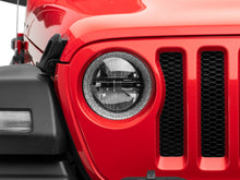 Cargar imagen en el visor de la galería, Raxiom 18-22 Jeep Wrangler JL/JT Axial 9-Inch LED Headlights w/RGB Halo- Blk Housing (Clear Lens)