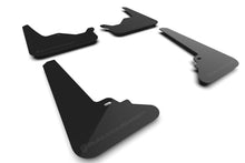 Cargar imagen en el visor de la galería, Rally Armor 21-26 Tesla Model S/ S Plaid Black UR Mud Flap w/Metallic Black Logo