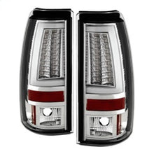 Cargar imagen en el visor de la galería, Spyder Chevy Silverado 1500/2500 03-06 Version 2 LED Tail Lights - Chrome ALT-YD-CS03V2-LED-C