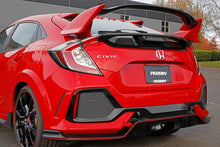Load image into Gallery viewer, PERRIN 17-21 Honda Civic Si/Type R/Touring/Hatchback Tow Hook Kit Rear - Red
