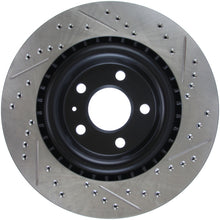 Cargar imagen en el visor de la galería, StopTech Slotted &amp; Drilled Sport Brake Rotor