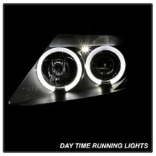 Cargar imagen en el visor de la galería, Spyder BMW Z4 03-08 Projector Headlights Halogen Model Only - LED Halo Black PRO-YD-BMWZ403-HL-BK