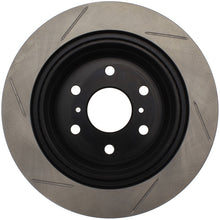 Cargar imagen en el visor de la galería, StopTech PowerSlot Chevy Avalanche/Silverado/Suburban/Tahoe / GMC Yukon Right Slotted Rear Rotor