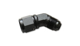 Vibrant -4AN Female to -4AN Male 45 Degree Swivel Adapter Fitting