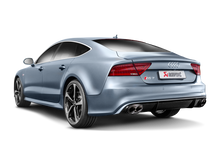 Cargar imagen en el visor de la galería, Akrapovic 14-17 Audi RS7 Sportback (C7) Evolution Line Cat Back (Titanium) w/ Carbon Tips