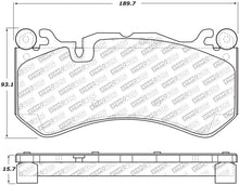 Cargar imagen en el visor de la galería, StopTech Street Select 14-18 Audi RS7 Front Brake Pads