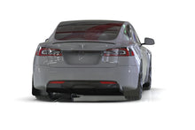 Load image into Gallery viewer, Rally Armor 21-26 Tesla Model S / S Plaid Black UR Mud Flap w/White Logo