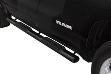 Cargar imagen en el visor de la galería, Lund 10-17 Dodge Ram 2500 Crew Cab 4in. Oval Straight Steel Nerf Bars - Black