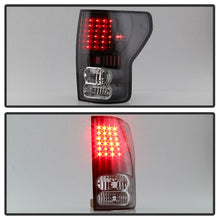 Cargar imagen en el visor de la galería, Xtune Toyota Tundra 07-13 LED Tail Lights Black ALT-ON-TTU07-LED-BK