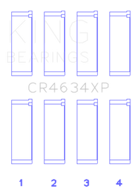 King Engine Bearings Hyundai G4KF Connecting Rod Bearing Set - Size +0.25mm