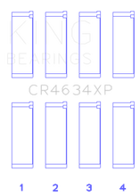Cargar imagen en el visor de la galería, King Engine Bearings Hyundai G4KF Connecting Rod Bearing Set (Set of 4) - Size STD