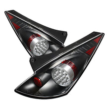 Cargar imagen en el visor de la galería, Spyder Nissan 350Z 03-05 LED Tail Lights Black ALT-YD-N350Z02-LED-BK