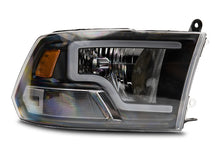 Cargar imagen en el visor de la galería, Raxiom 09-18 Dodge RAM 1500 LED Bar Headlights- Black Housing (Clear Lens)