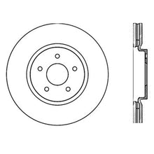 Cargar imagen en el visor de la galería, StopTech Infiniti G37 / Nissan 370Z SportStop Slotted &amp; Drilled Front Left Rotor