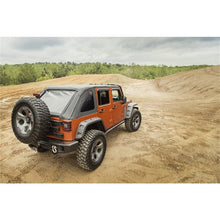 Cargar imagen en el visor de la galería, Rugged Ridge Bowless Soft Top Black Diamond 4-Door 07-18 Jeep Wrangler JK