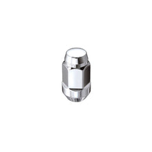 Cargar imagen en el visor de la galería, McGard Hex Lug Nut (Cone Seat Bulge Style) M14X1.5 / 22mm Hex / 1.635in. Length (4-Pack) - Chrome