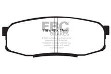 Cargar imagen en el visor de la galería, EBC 08+ Lexus LX570 5.7 Greenstuff Rear Brake Pads