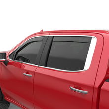 Cargar imagen en el visor de la galería, EGR 2019 Chevy 1500 Crew Cab In-Channel Window Visors - Matte