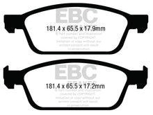 Cargar imagen en el visor de la galería, EBC 13+ Ford Escape 1.6 Turbo 4WD Yellowstuff Front Brake Pads
