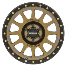 Cargar imagen en el visor de la galería, Method MR305 NV 18x9 0mm Offset 6x5.5 108mm CB Method Bronze/Black Street Loc Wheel