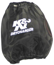 Cargar imagen en el visor de la galería, K&amp;N Round Tapered Air Filter Wrap Black 7.5in Base ID / 4.5in Top ID / 6in Height