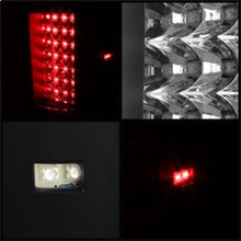 Cargar imagen en el visor de la galería, Xtune Chevy Silverado 07-13 LED Tail Lights Black ALT-JH-CS07-LED-BK