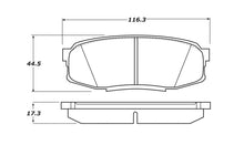 Cargar imagen en el visor de la galería, StopTech 07-17 Toyota Tundra Street Performance Rear Brake Pads