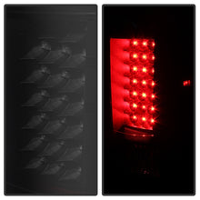 Cargar imagen en el visor de la galería, Xtune Chevy Silverado 07-13 LED Tail Lights Black Smoke ALT-JH-CS07-LED-BKSM