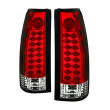 Cargar imagen en el visor de la galería, Spyder Chevy C/K Series 1500 88-98/Blazer 92-94 LED Tail Lights Red Clear ALT-YD-CCK88-LED-RC